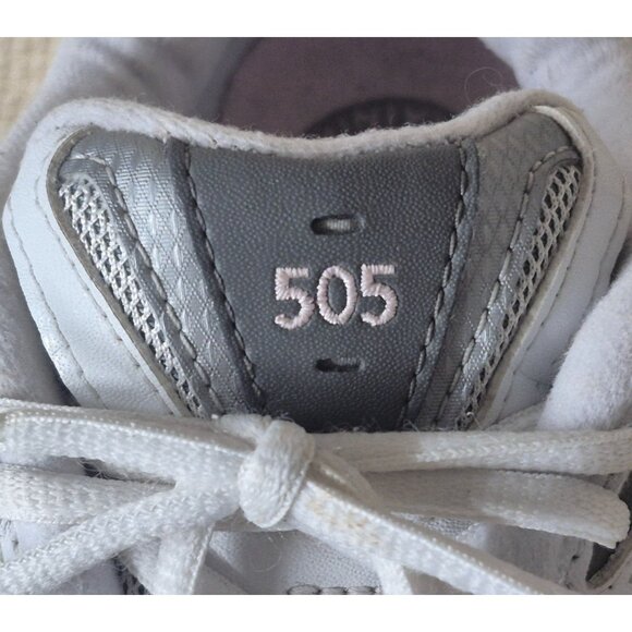 New Balance Womens 505 WX505GP Gray White Pink Running Shoes Sneakers Size 11B - Picture 4 of 13